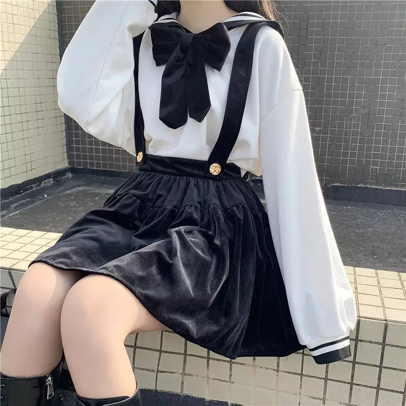 Cute Girl Bowknot Sailor Uniform AD210009