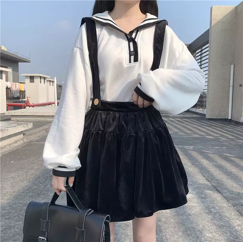 Cute Girl Bowknot Sailor Uniform AD210009