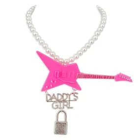 Daddy's Girl Barbie Guitar Necklace - Result: Barbie Guitar Necklace for Daddy's Girl