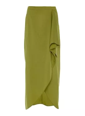 Devotion Twins Dark Lime Khalisi Skirt