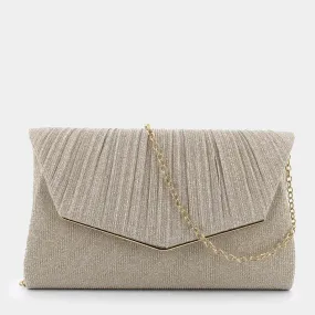 Elegant Gold Clutch Bag