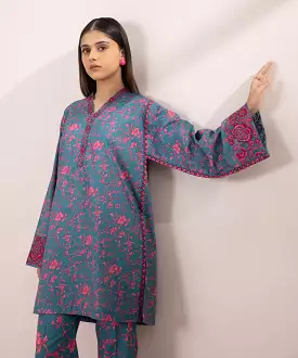 Embroidered Lawn Suit - 2 Piece