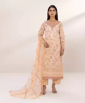 Embroidered Lawn Suit 3 Piece - Buy Online Now