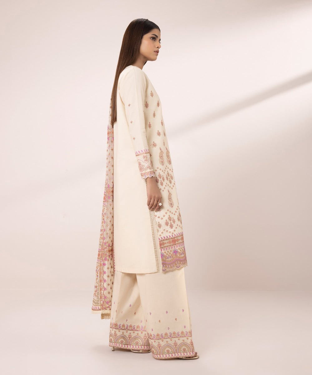 Embroidered Lawn Suit - 3 Piece, Shop Now!