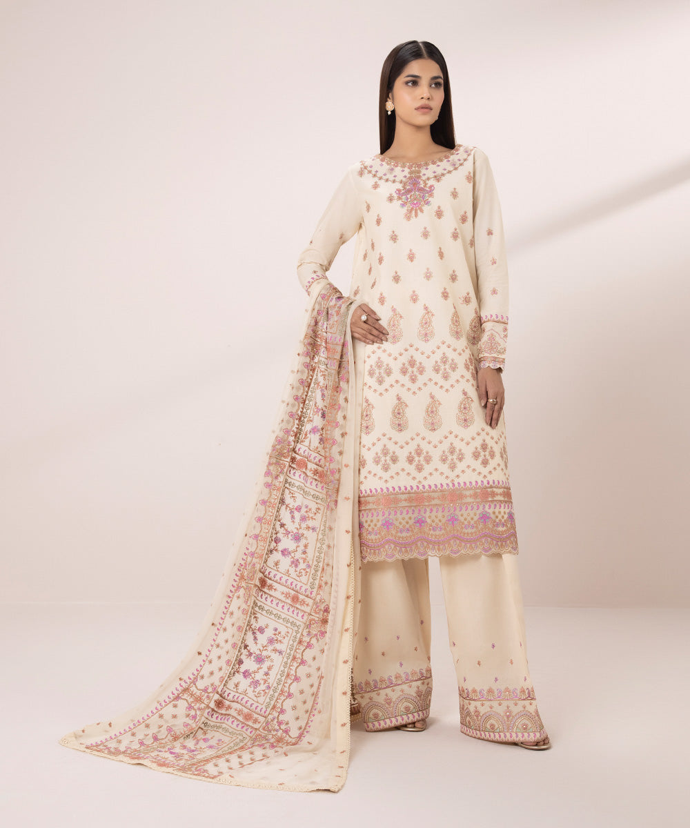 Embroidered Lawn Suit - 3 Piece, Shop Now!