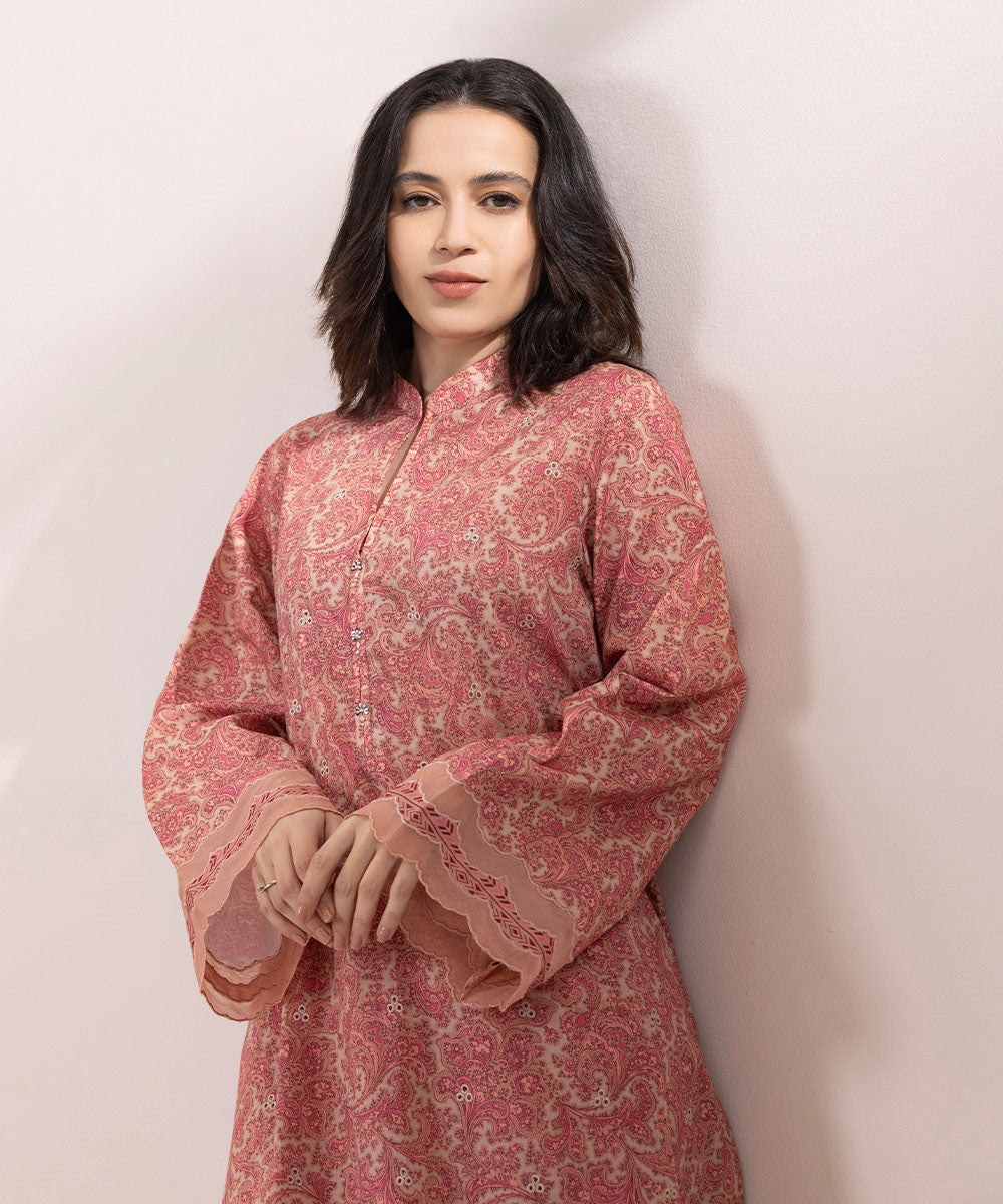 Embroidered Lawn Suit - Two Piece