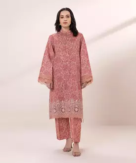 Embroidered Lawn Suit - Two Piece