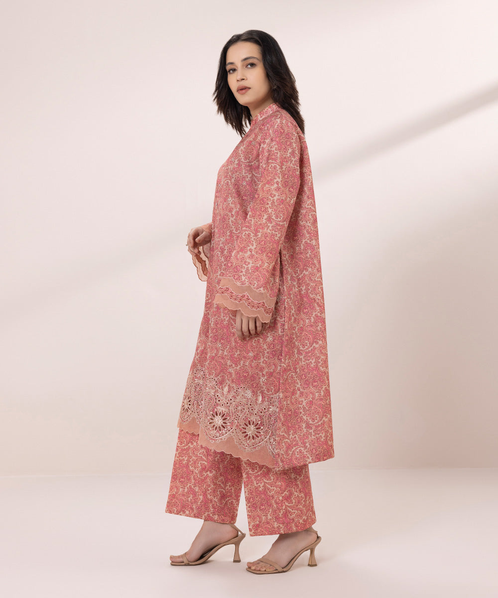 Embroidered Lawn Suit - Two Piece