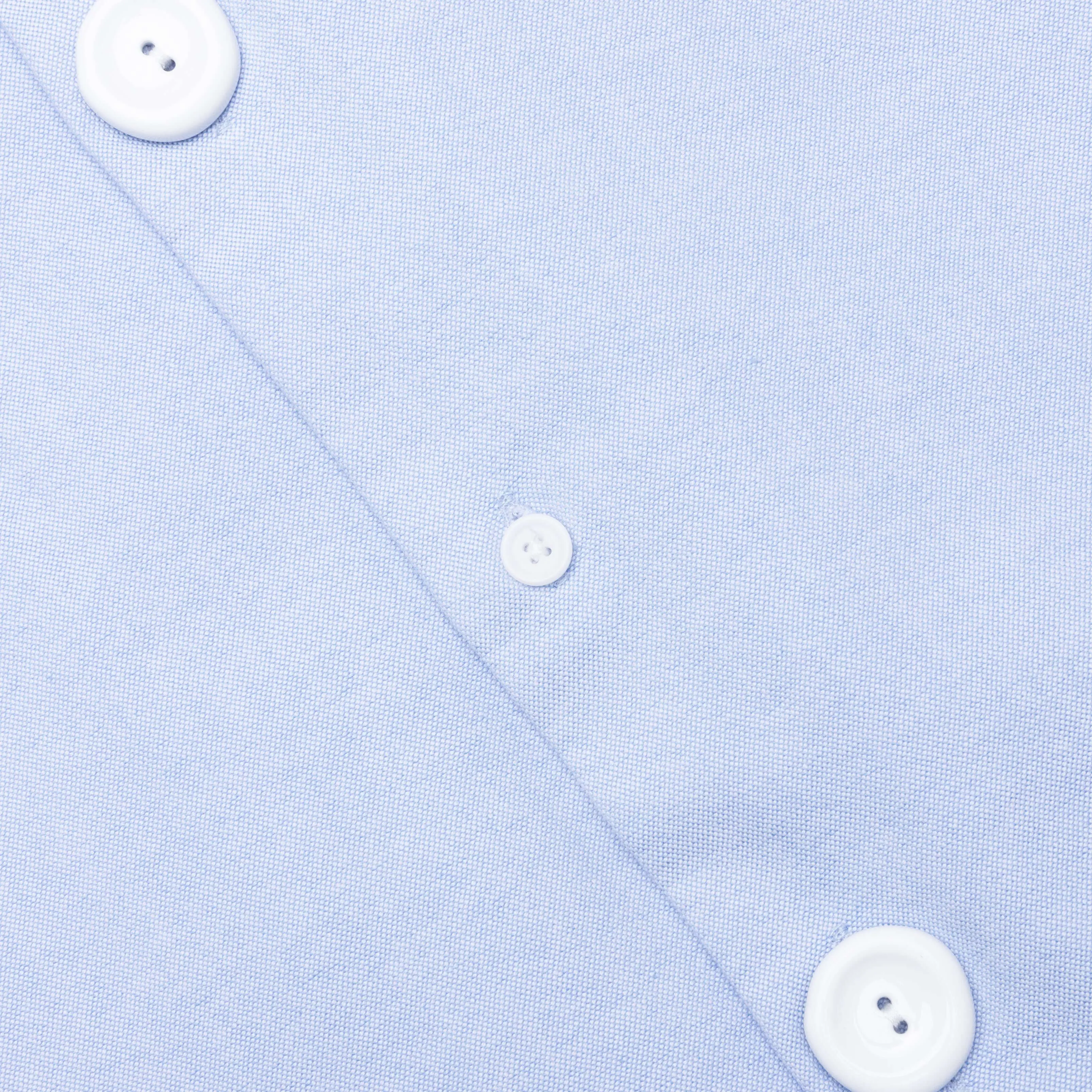 Enamel Button Oversized Shirt - Light Blue: Shop Now