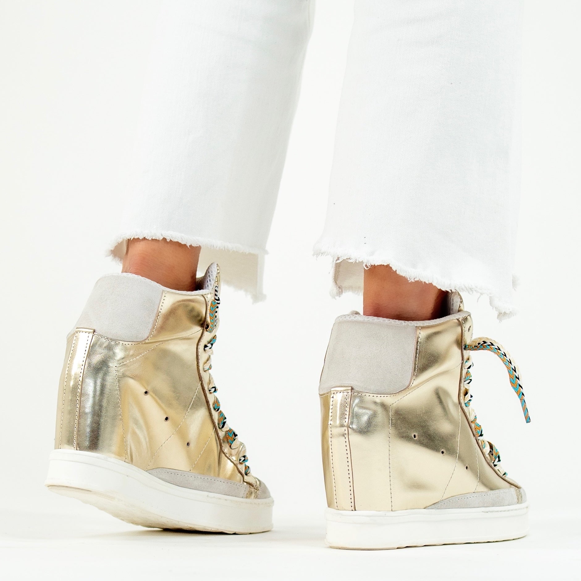 Fearless 2.0 Oro Wedge Sneaker - Bestselling Oro Wedge Sneaker, 2.0 Version, Fearless Collection