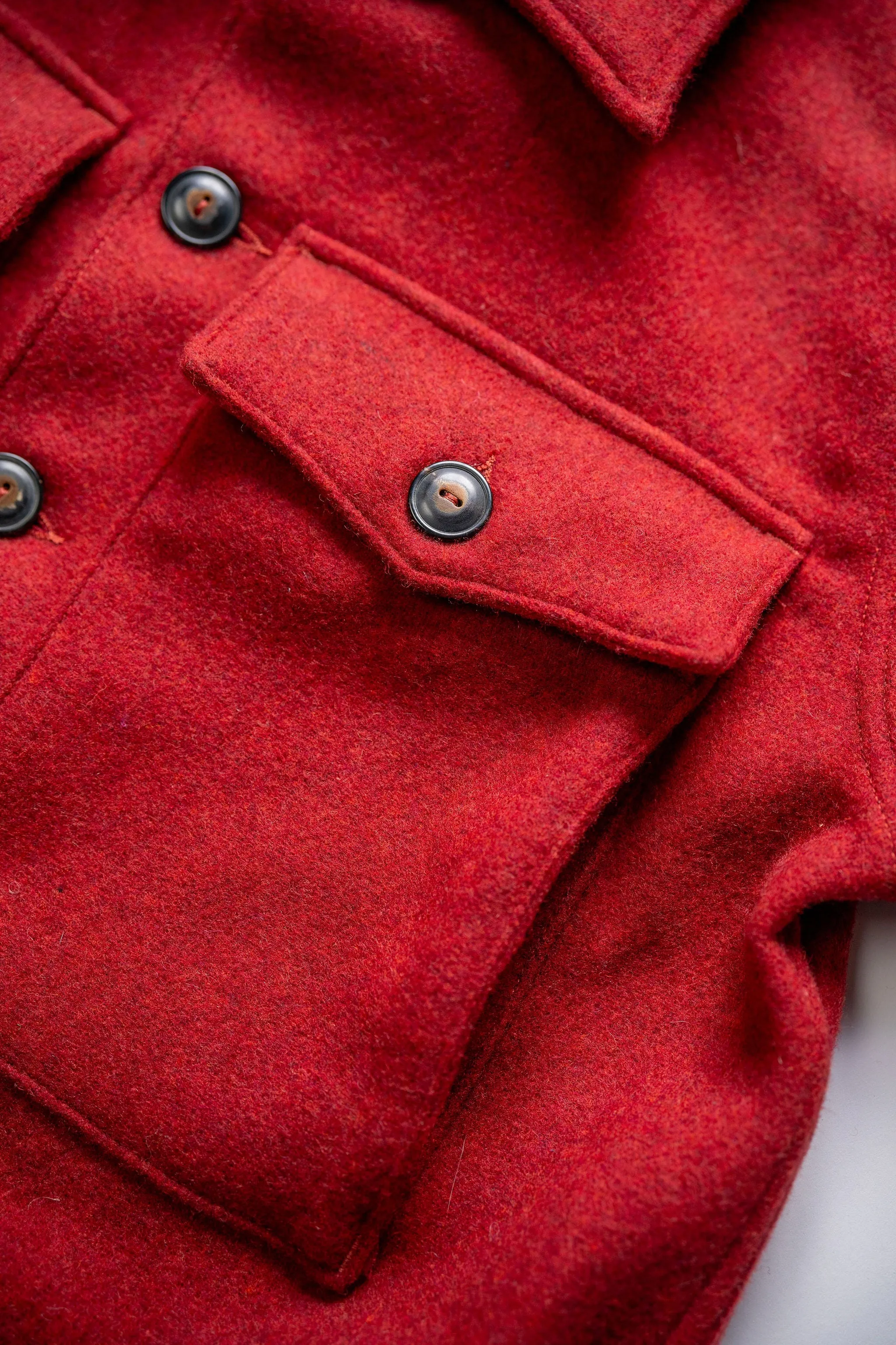 Freenote Cloth Midway Red Wool