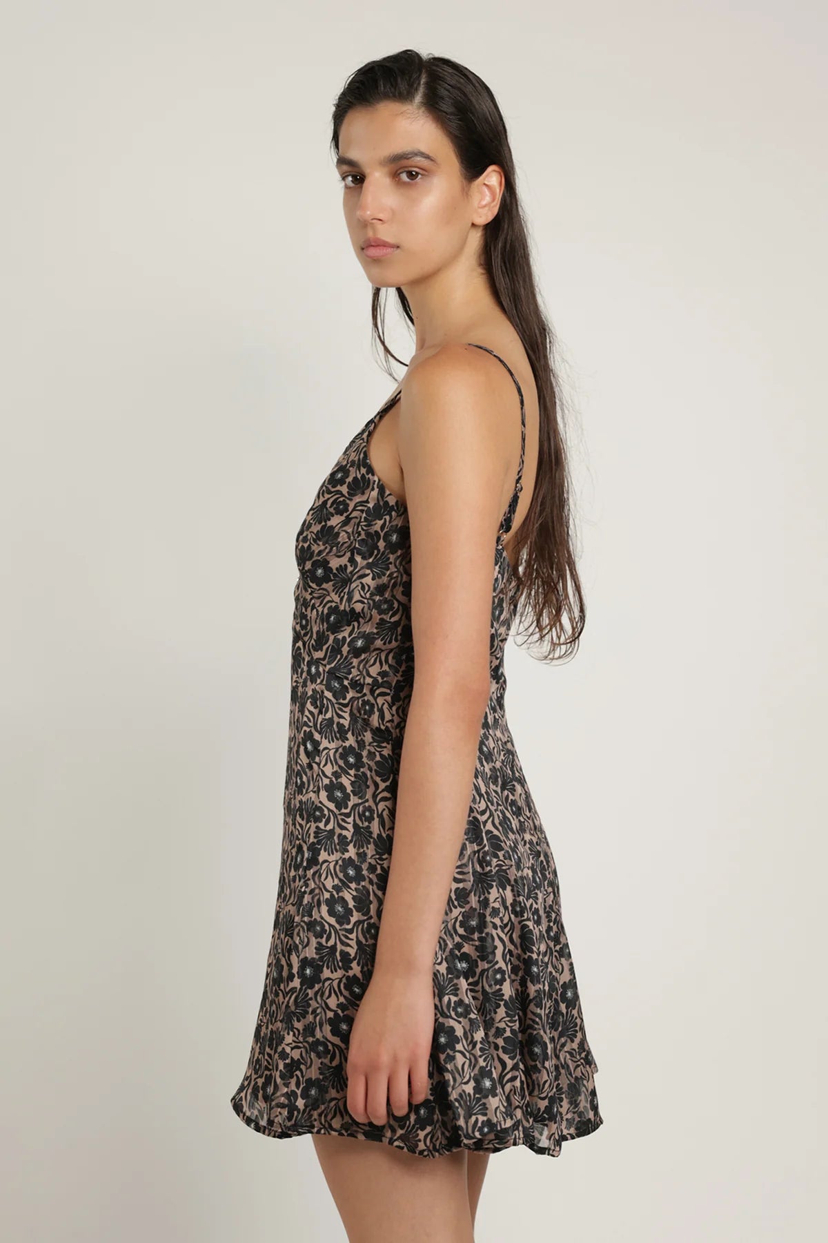 Fresia Flower Print Dress