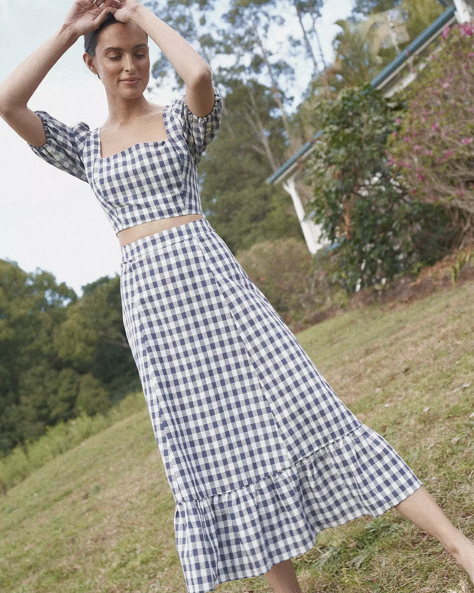 Gingham Skirt Mallee