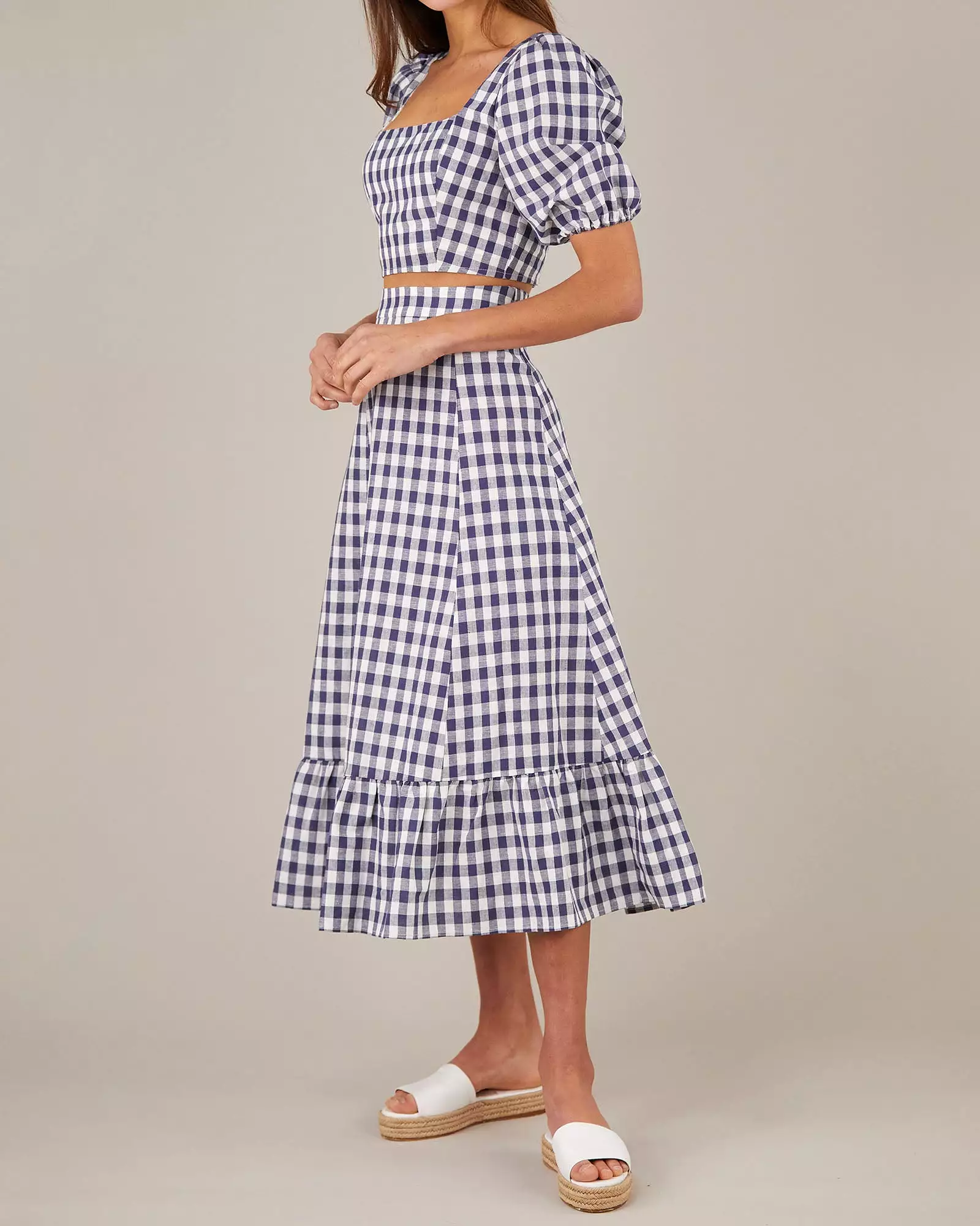 Gingham Skirt Mallee