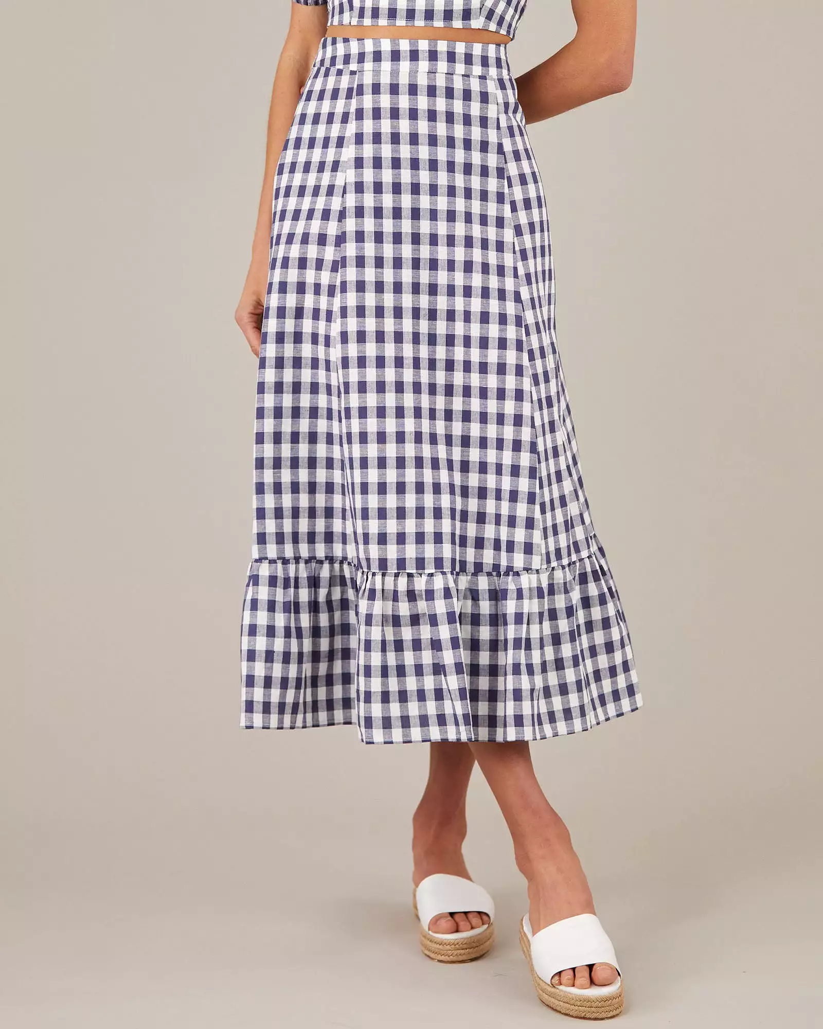 Gingham Skirt Mallee