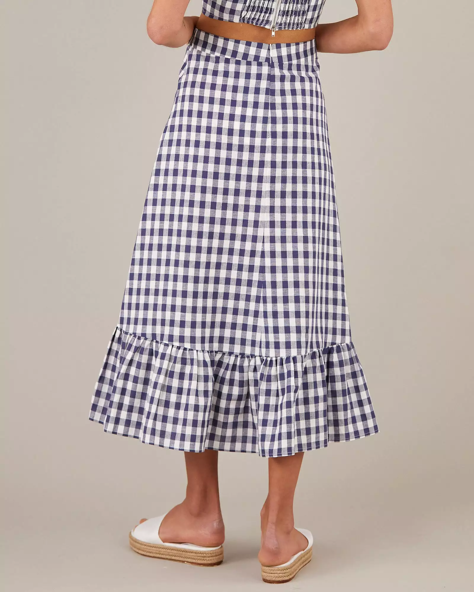 Gingham Skirt Mallee