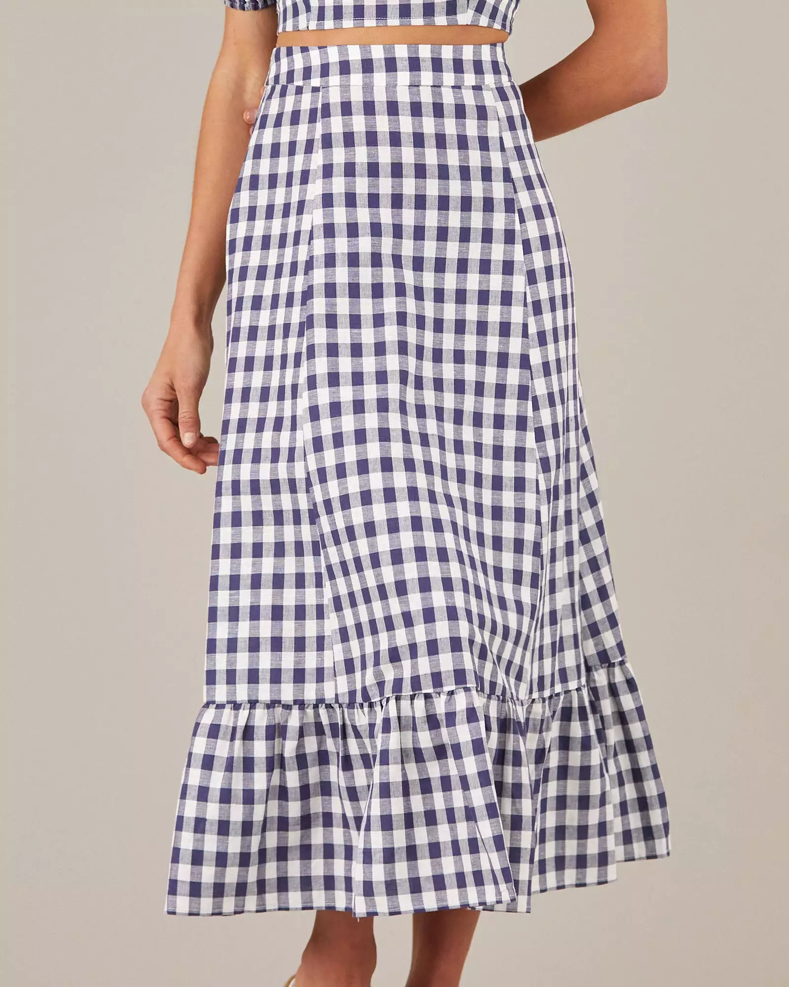 Gingham Skirt Mallee