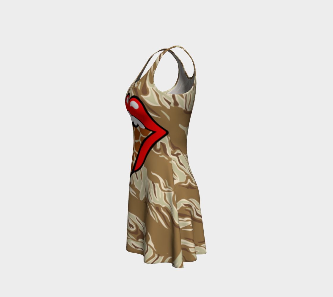 Giraffe Print Safari Dress