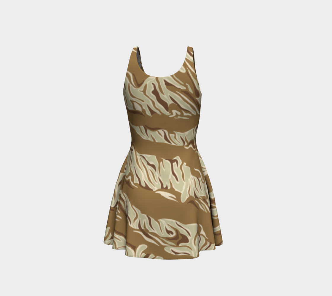 Giraffe Print Safari Dress