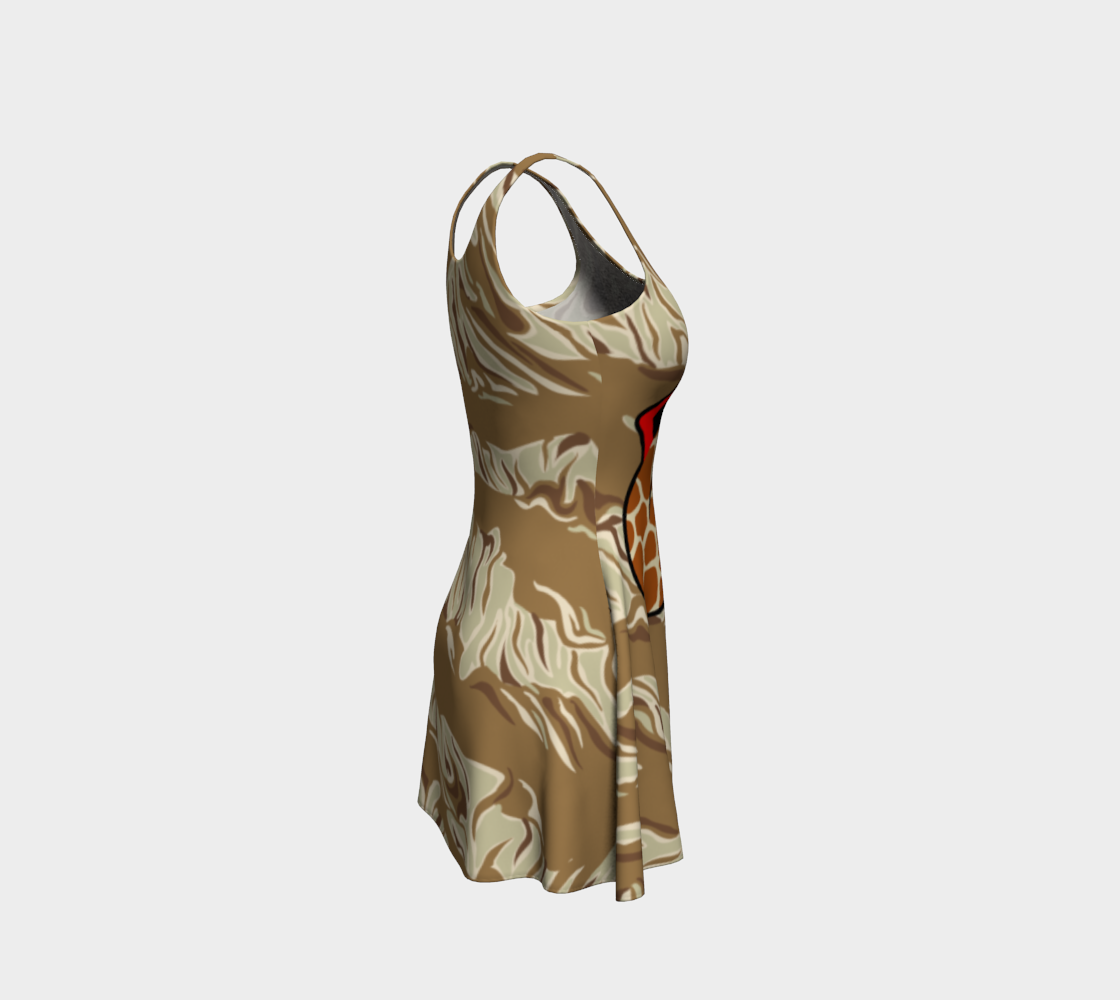 Giraffe Print Safari Dress