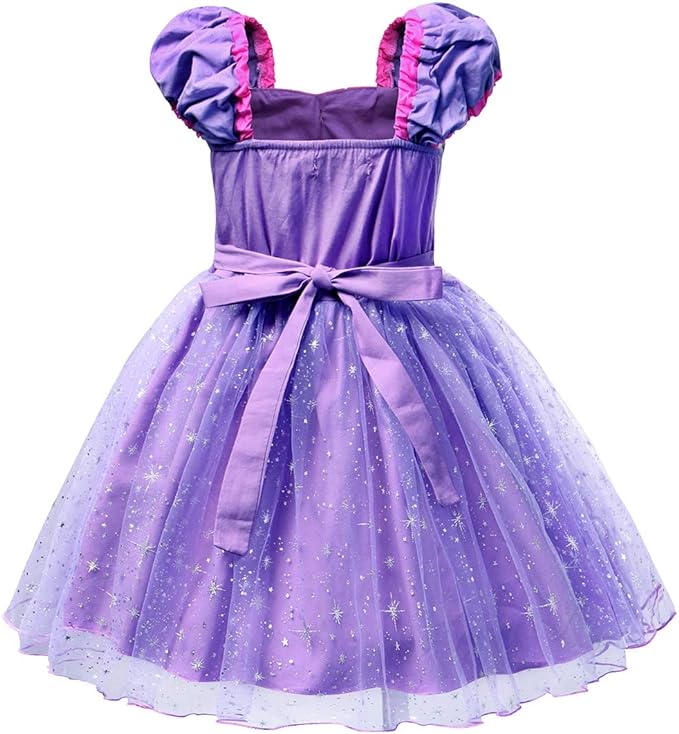 Girls Princess Rapunzel Costume Dress