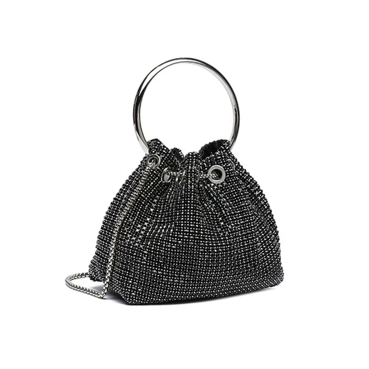 Glitter Allure Bucket Bag