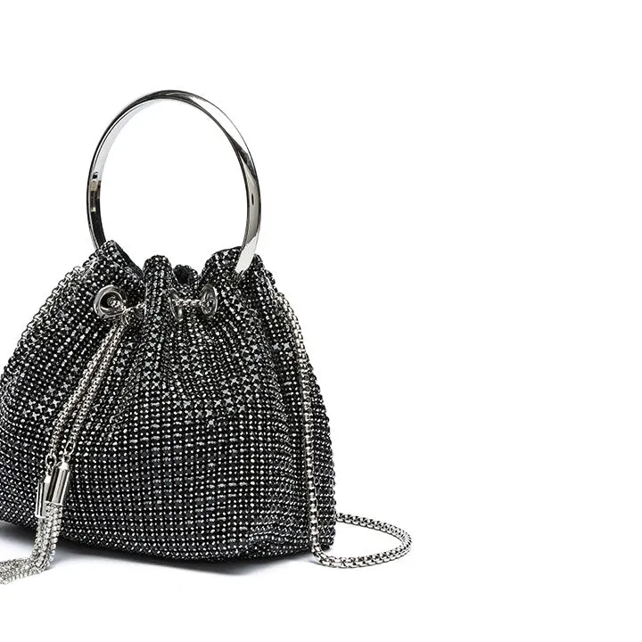 Glitter Allure Bucket Bag