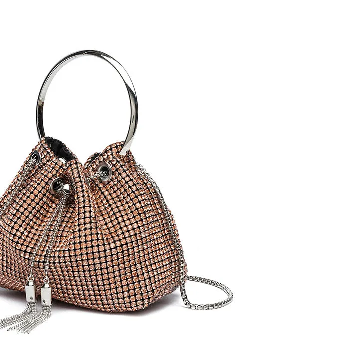 Glitter Allure Bucket Bag