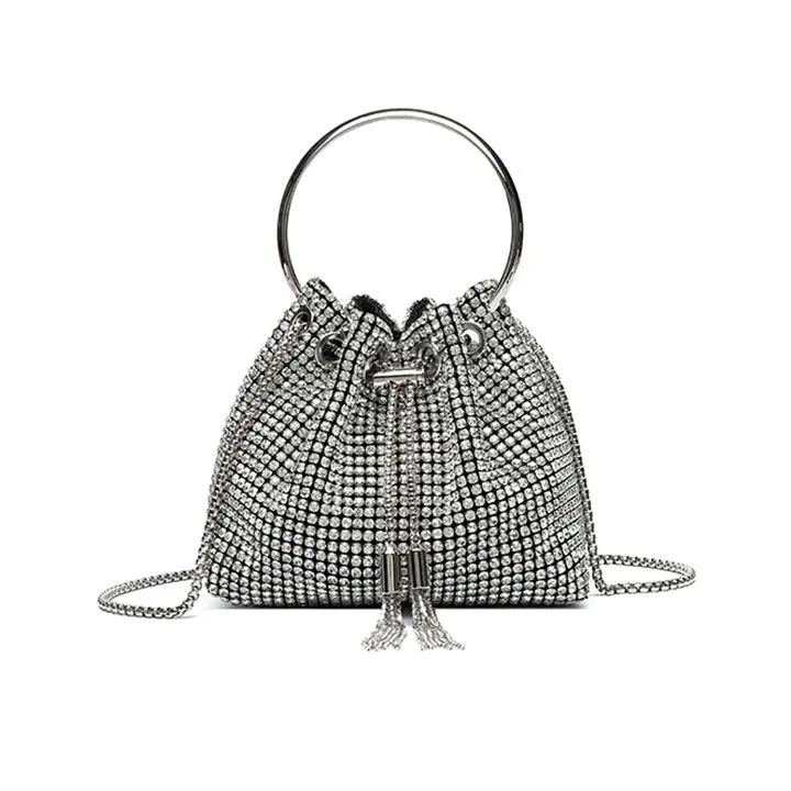 Glitter Allure Bucket Bag