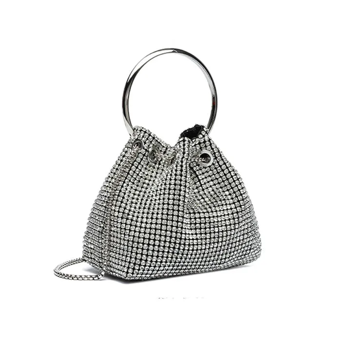 Glitter Allure Bucket Bag