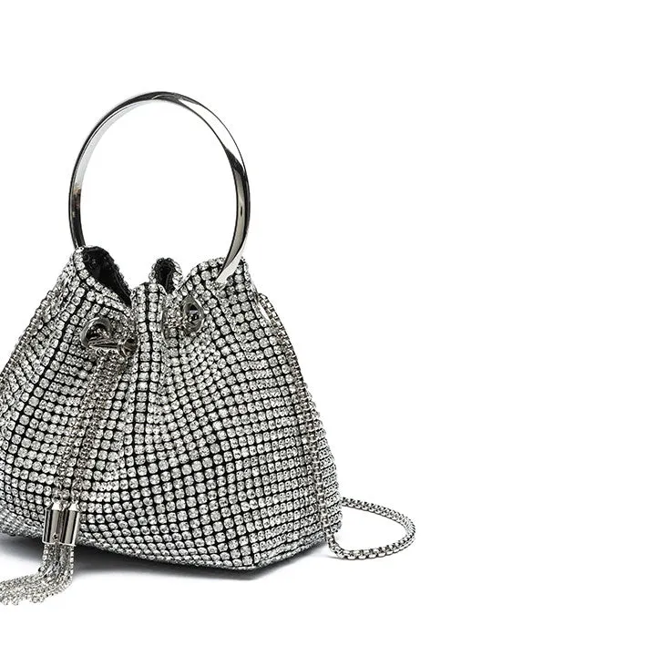 Glitter Allure Bucket Bag