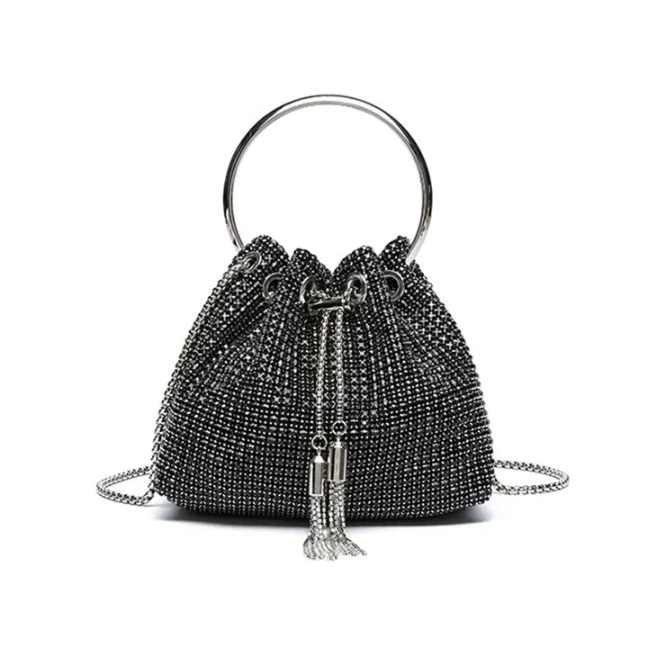 Glitter Allure Bucket Bag