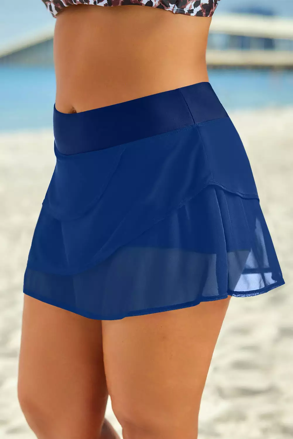 Google: Swim Skirt with Elastic Waistband