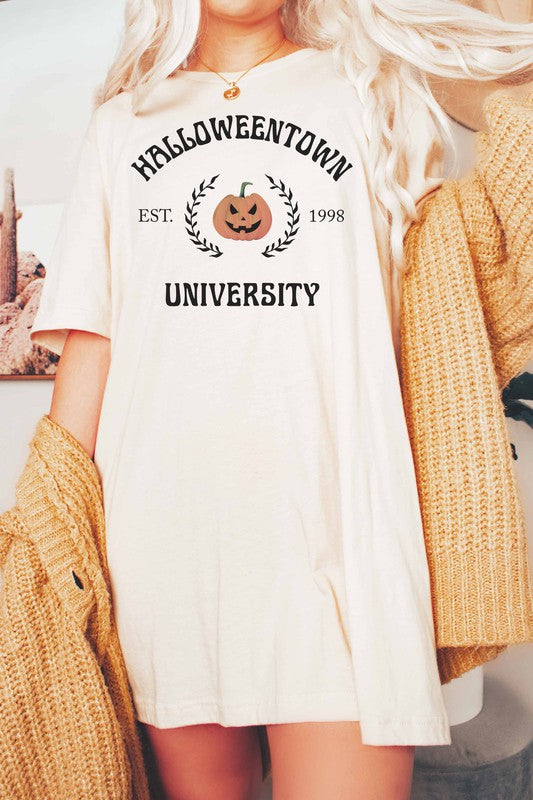 Halloween Town University Plus Size Graphic Tee