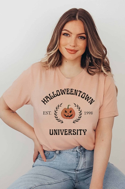 Halloween Town University Plus Size Graphic Tee