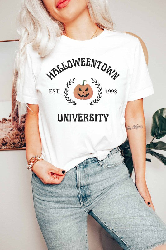 Halloween Town University Plus Size Graphic Tee