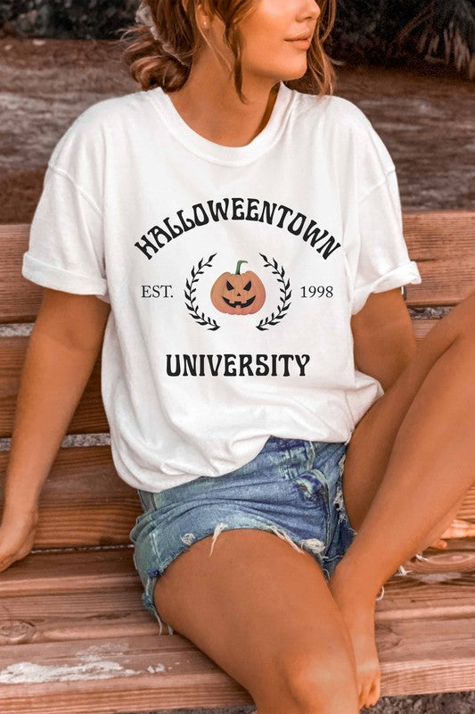 Halloween Town University Plus Size Graphic Tee