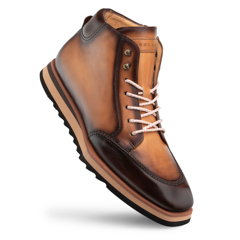 Hand-Colored High-Top Hybrid Boot