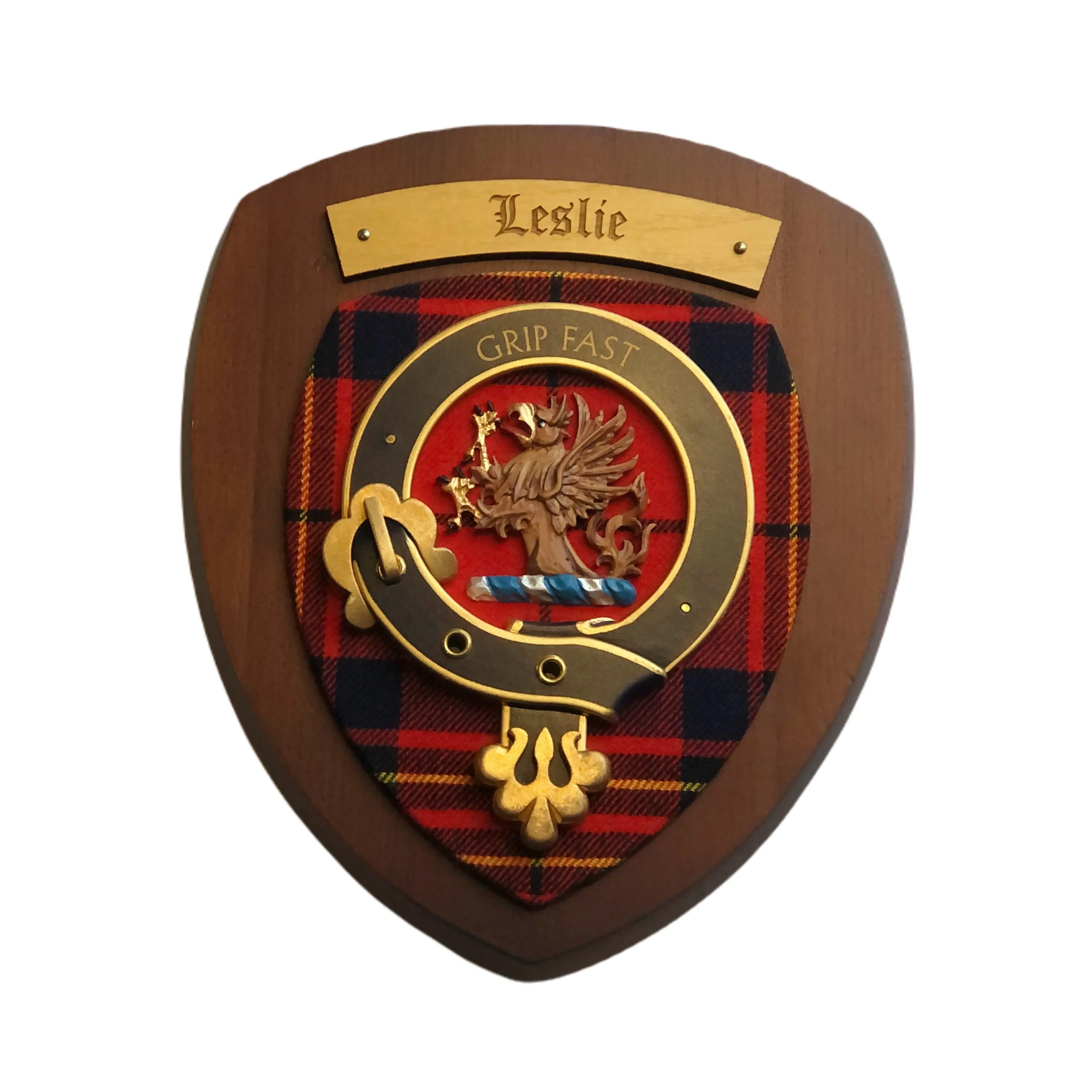 Handcrafted Clan Crest Wall Plaque | Compact