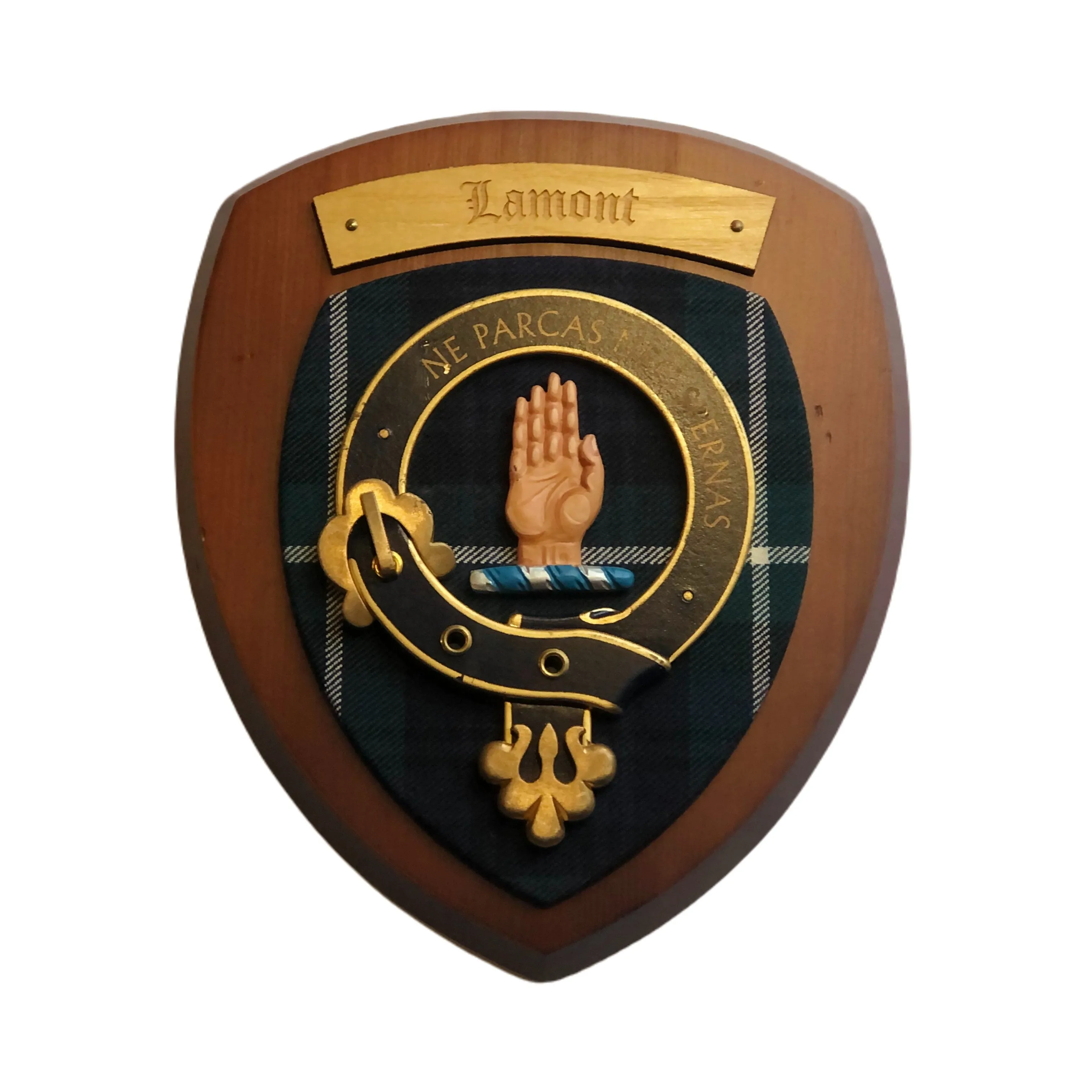 Handcrafted Clan Crest Wall Plaque | Compact