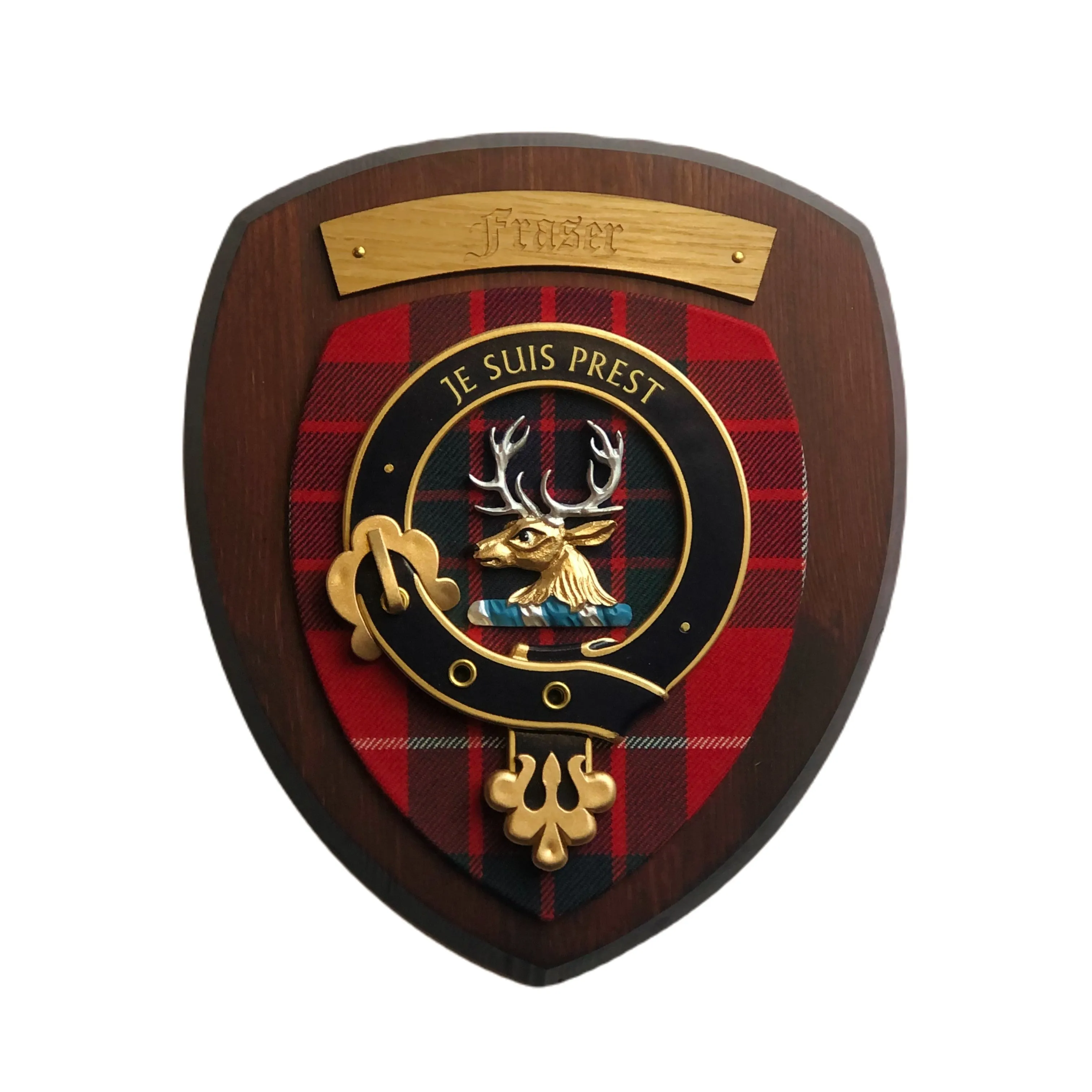 Handcrafted Clan Crest Wall Plaque | Compact