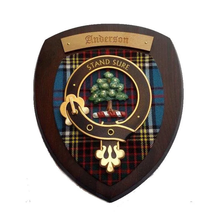 Handcrafted Clan Crest Wall Plaque | Compact