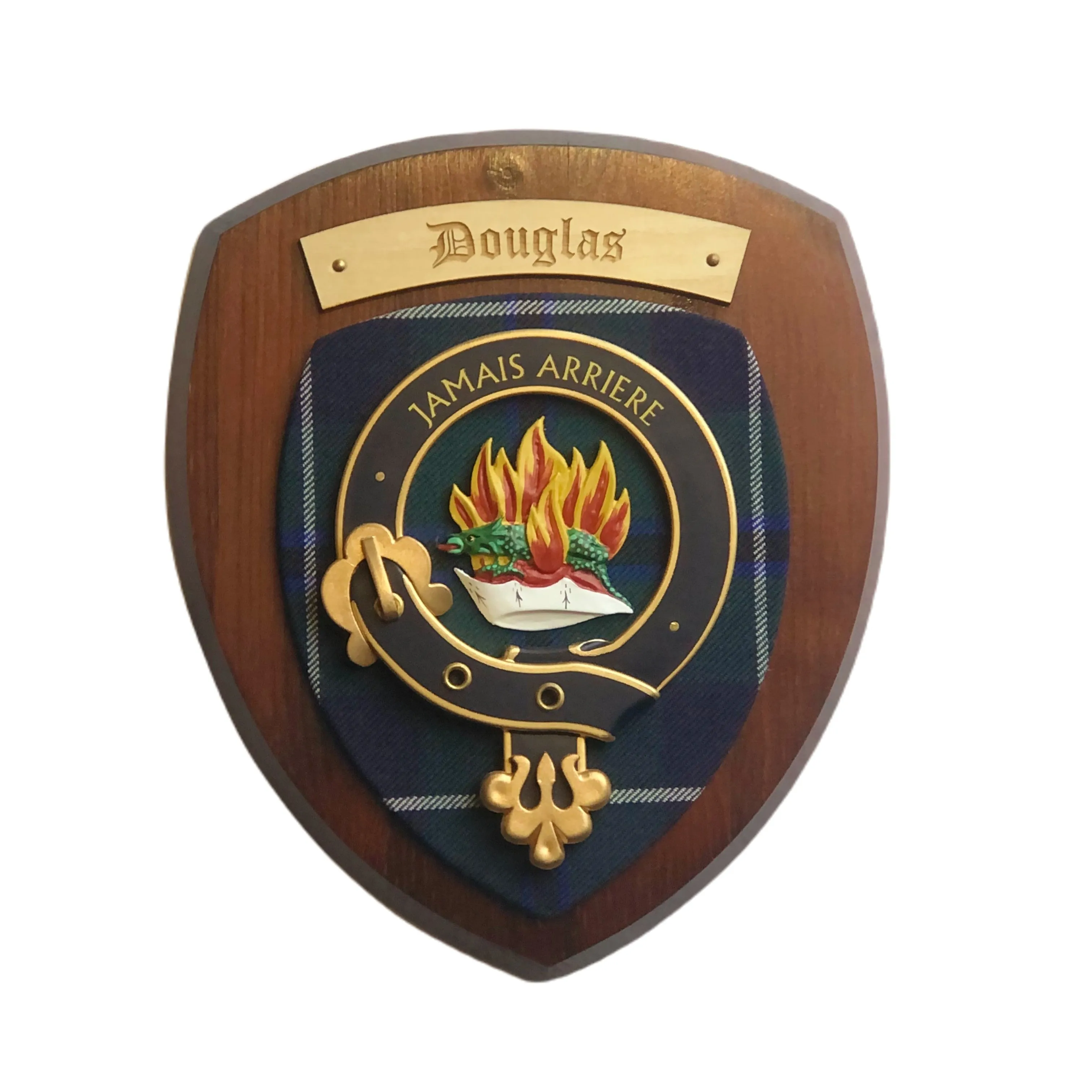 Handcrafted Clan Crest Wall Plaque | Compact