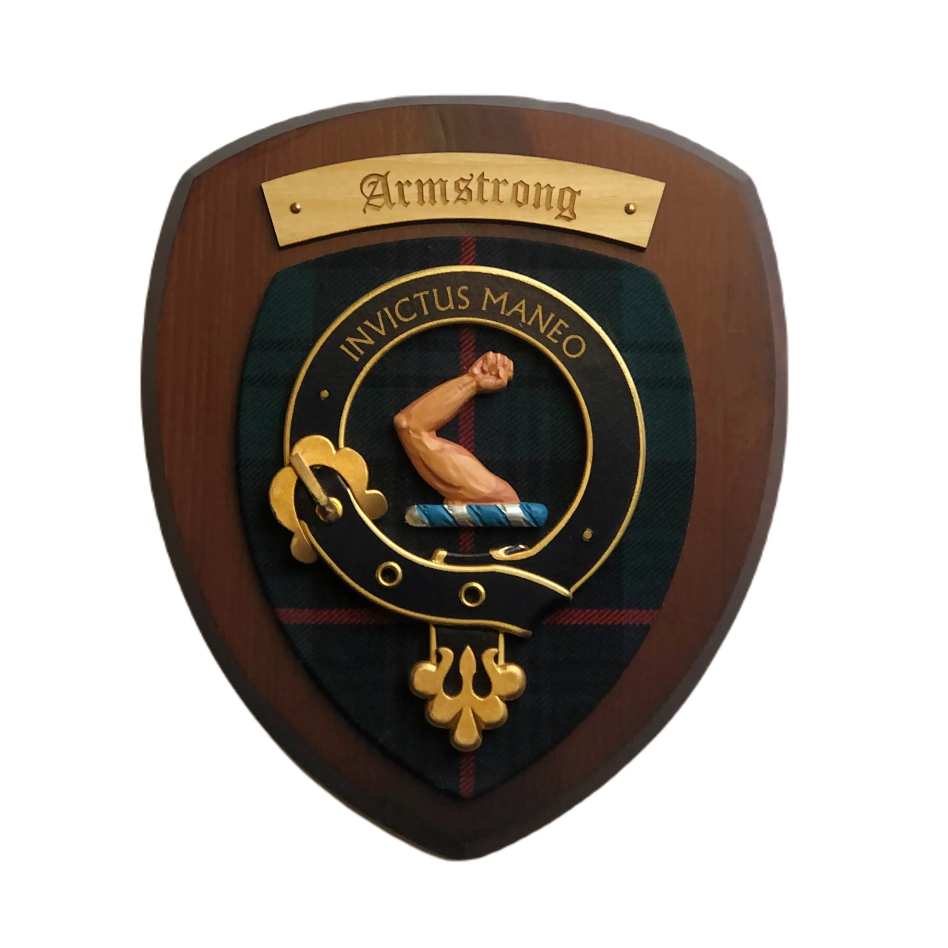 Handcrafted Clan Crest Wall Plaque | Compact