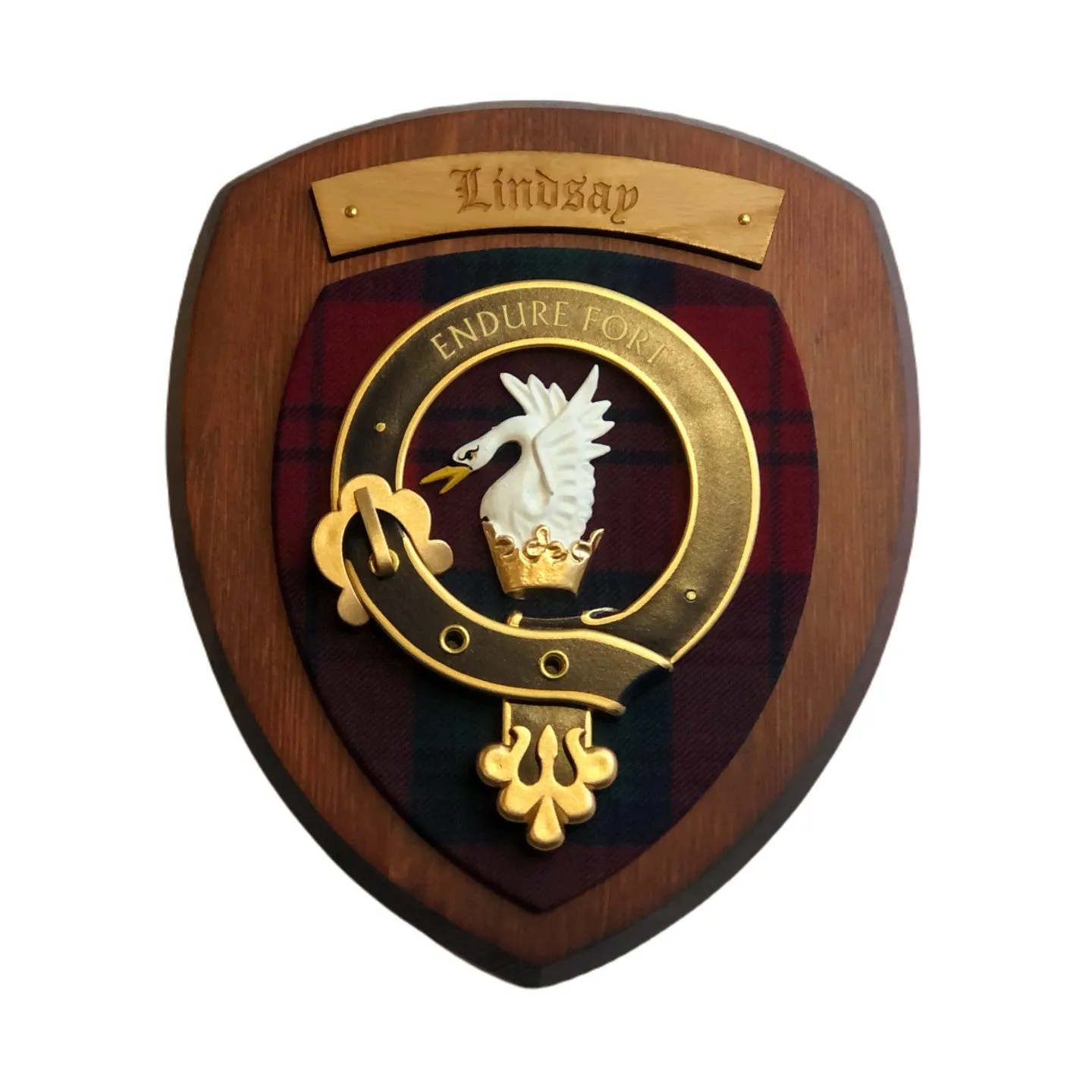 Handcrafted Clan Crest Wall Plaque | Compact