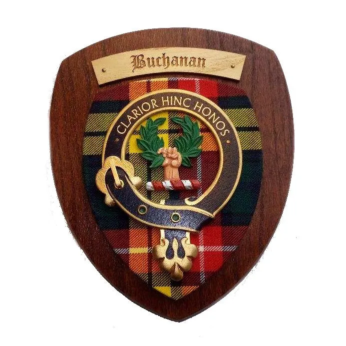 Handcrafted Clan Crest Wall Plaque | Compact