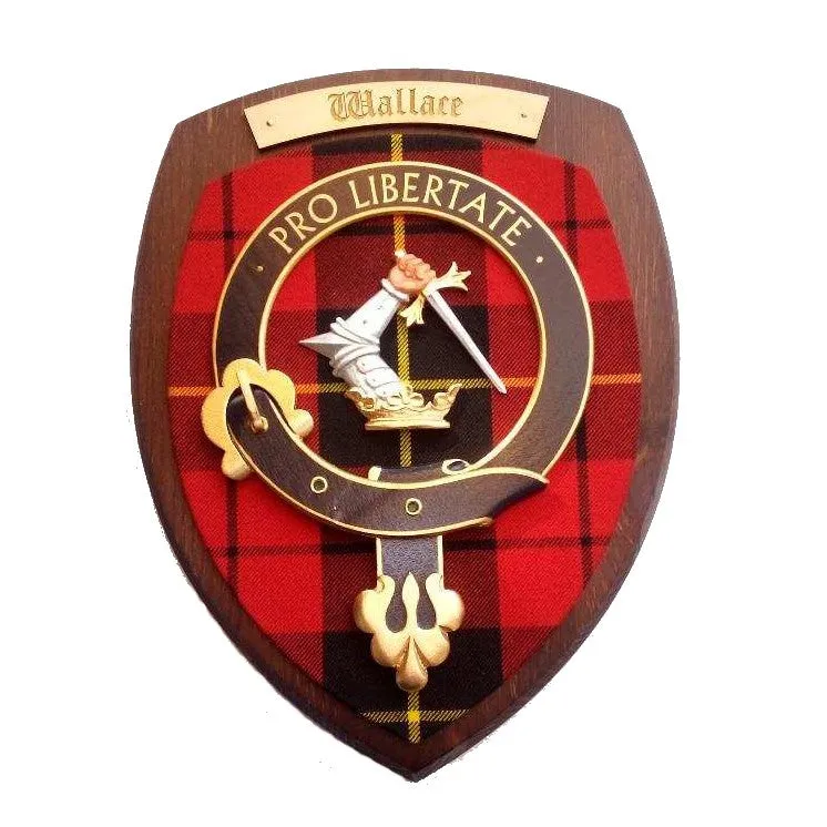 Handcrafted Clan Crest Wall Plaque | Compact