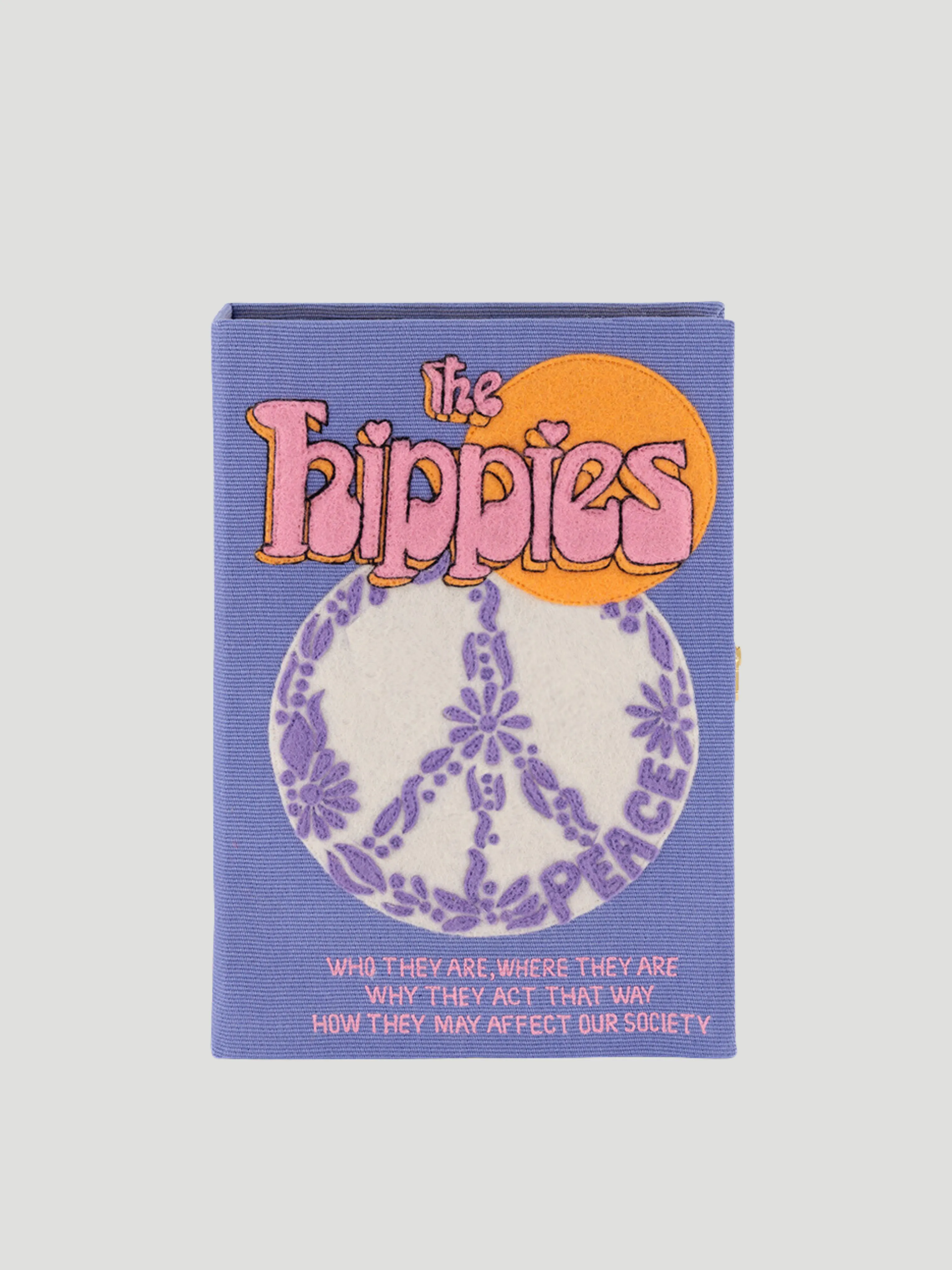 Hippies Book Clutch - Find the Perfect Hippie-inspired Book Clutch