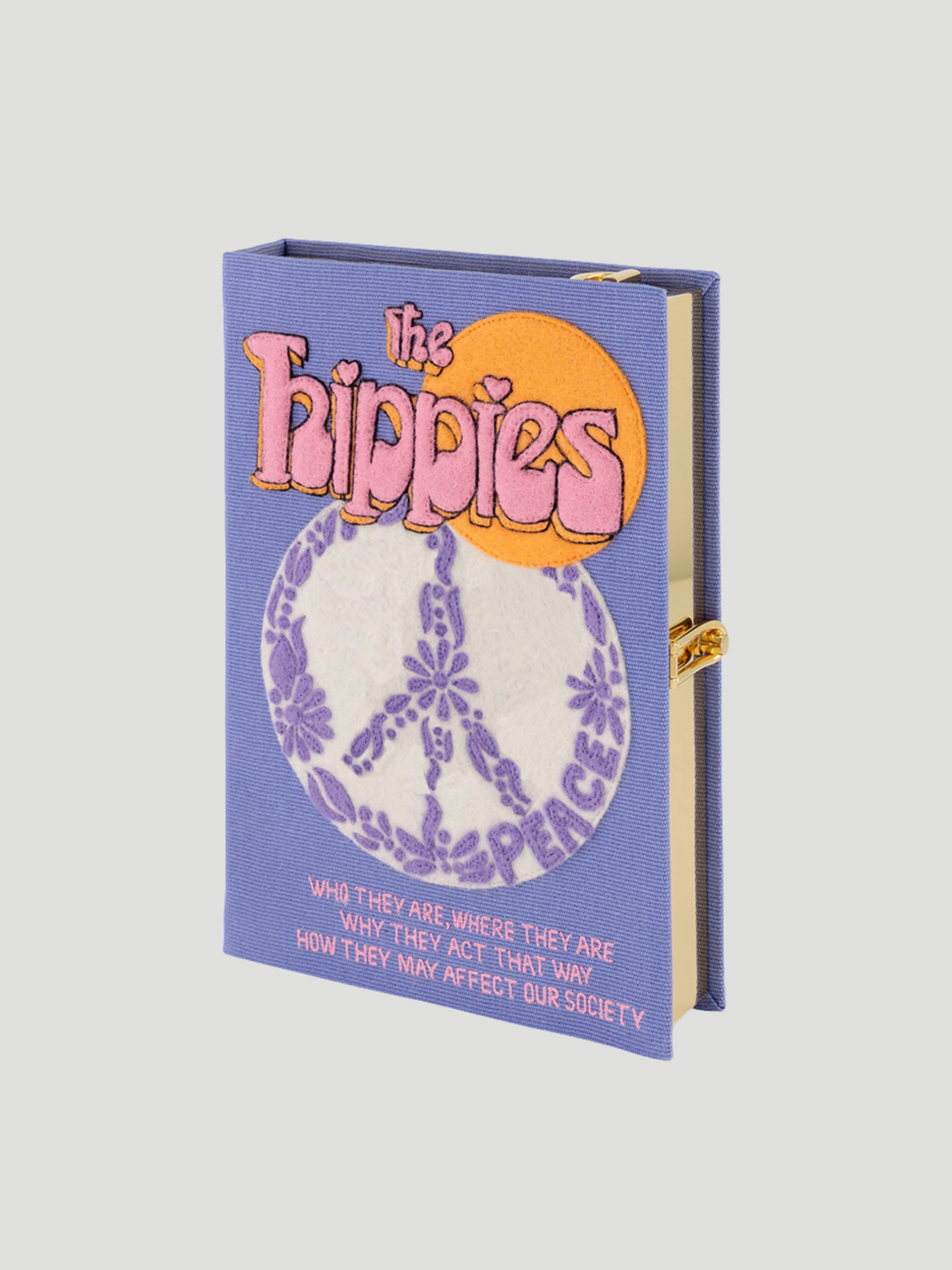 Hippies Book Clutch - Find the Perfect Hippie-inspired Book Clutch