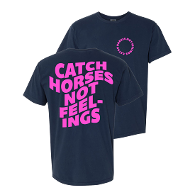 Horse Catching - Navy T-Shirt